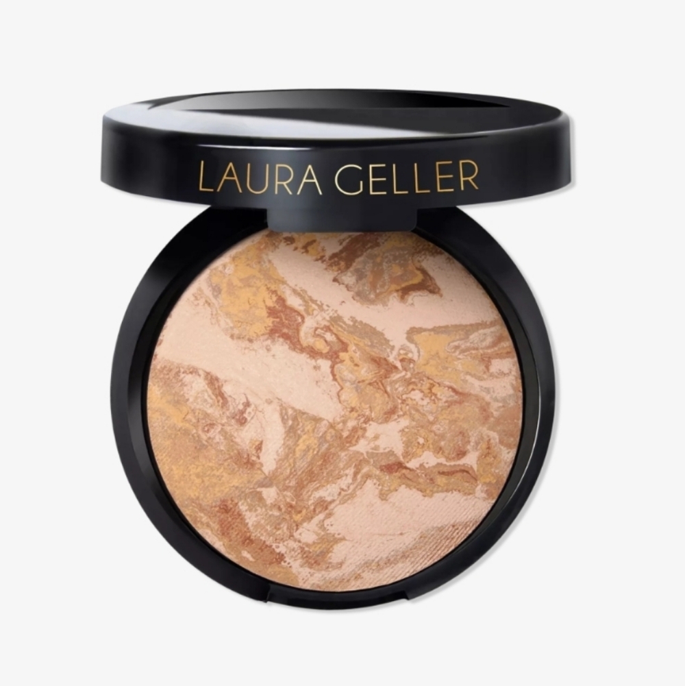 Laura Geller Baked Bronze & Contour Palette - Gold and Tan